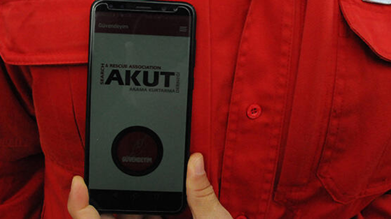 AKUT’un 'Güvendeyim' uygulamasına depremden sonra yoğun ilgi