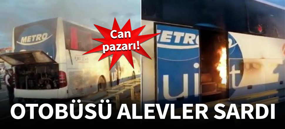 Antalya'da otobüste can pazarı