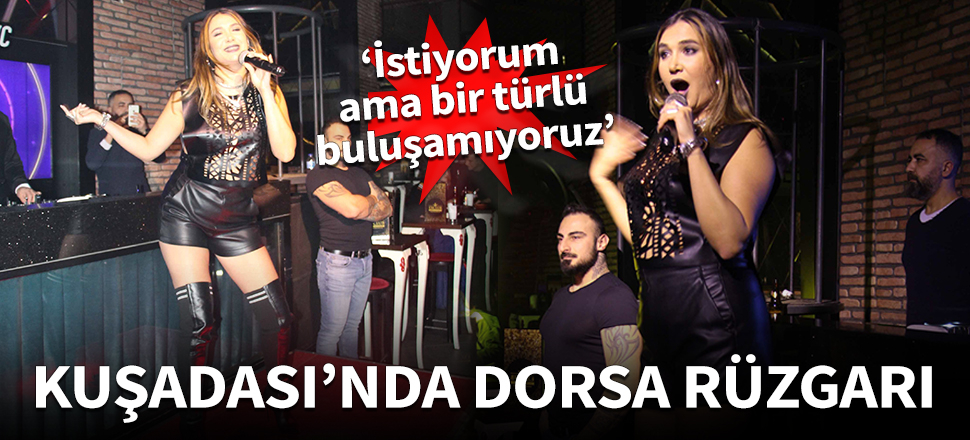 Nilay Dorsa, Aydın'da sahne aldı