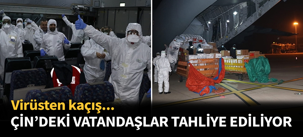 Türk vatandaşlarını almaya giden uçak Wuhan'da...