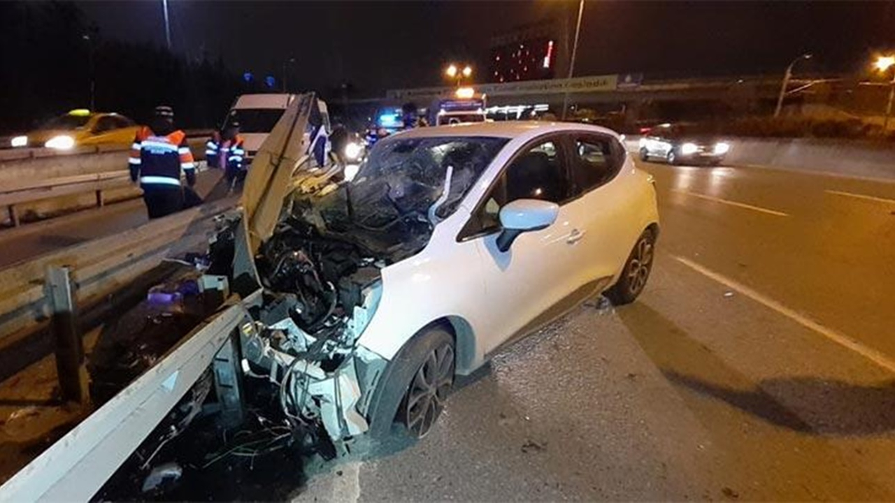 İstanbul'da feci kaza