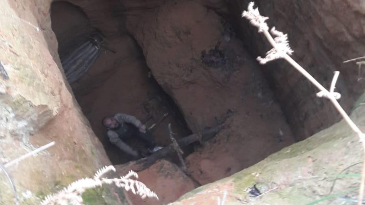 Günlerdir aranan adam bakın nereden çıktı
