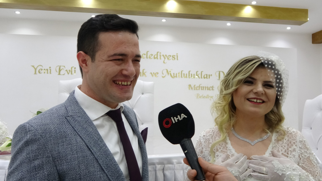 Herkes bugünü bekledi! Nikah dairelerinde 02.02.2020 yoğunluğu