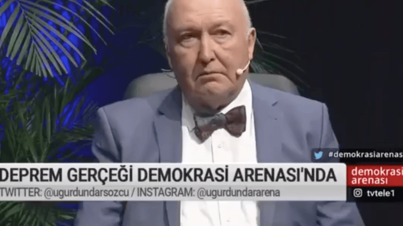 Profesör Ahmet Ercan'dan deprem açıklaması