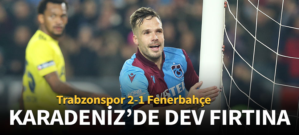 Karadeniz'de dev fırtına: 2-1