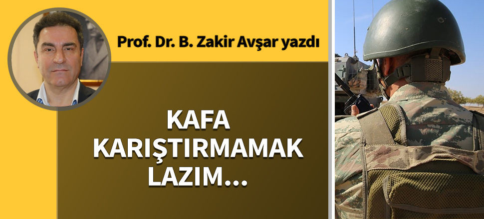 Kafa karıştırmamak lazım...