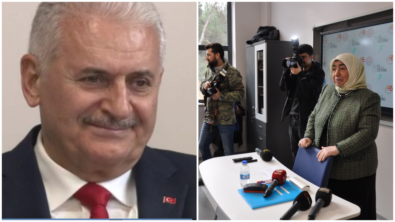 Binali Yıldırım'ın gözlerinin dolduğu ders!