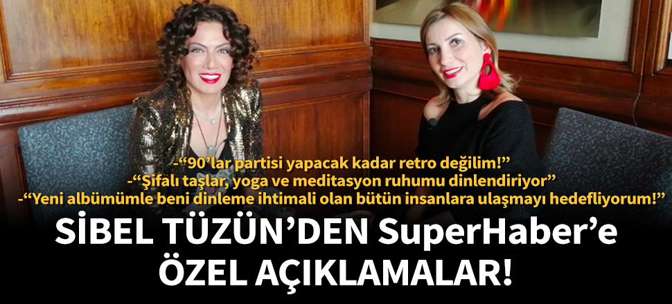 "Mine Ayman ile Enikonu Sohbet”in ilk konuğu Sibel Tüzün!