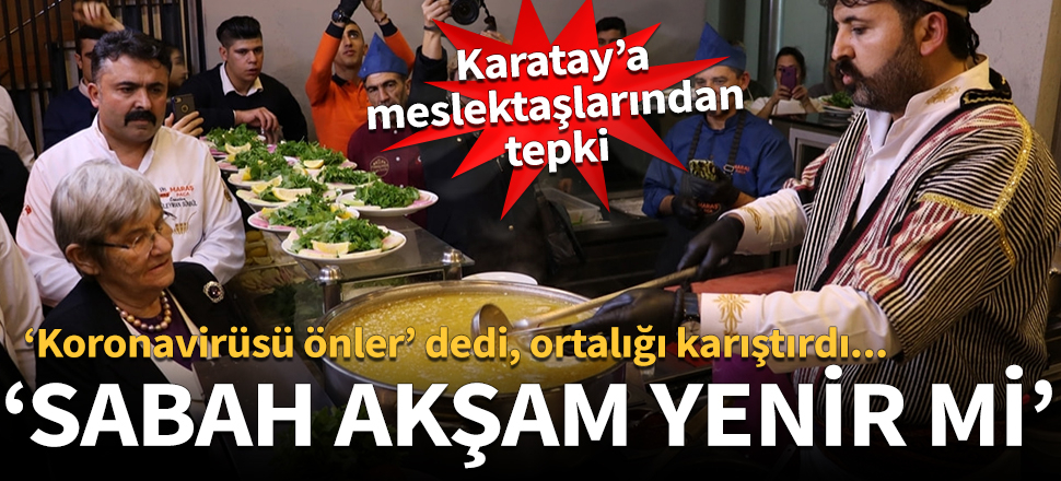 Karatay'ın kelle paça sözlerine doktorlardan tepki