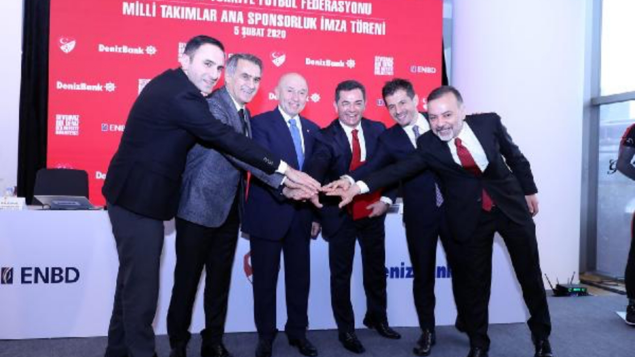 TFF ile Denizbank arasında sponsorluk anlaşması