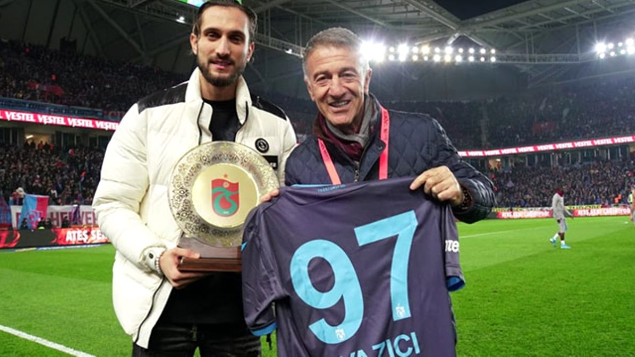 Trabzonspor'dan Yusuf Yazıcı'ya jest!