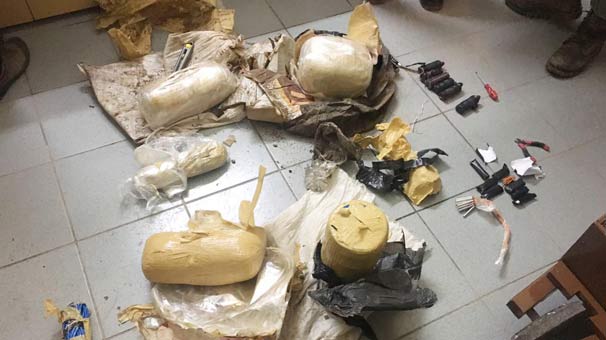 Hedefleri bu geceydi! Canlı bomba yeleğiyle birlikte yakalandı
