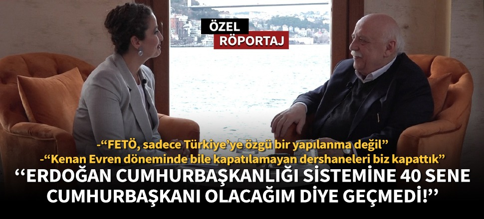 “Erdoğan Cumhurbaşkanlığı sistemine 40 sene Cumhurbaşkanı olacağım diye geçmedi!”