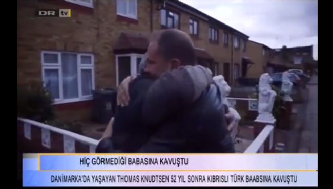52 yıl sonra Türk babasına kavuşan Danimarkalı!