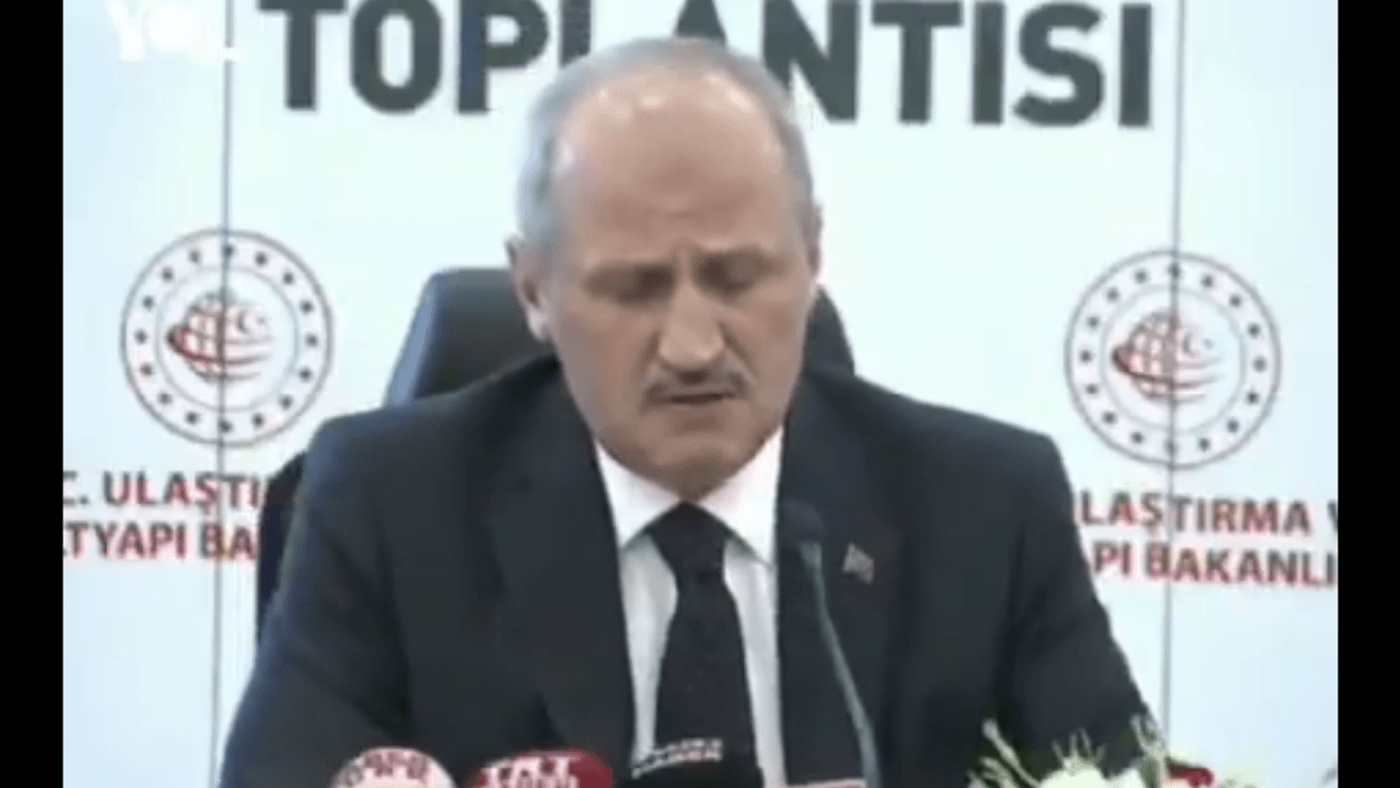 Bakan Turhan 1 gün önce "Pist yorgun" demişti...