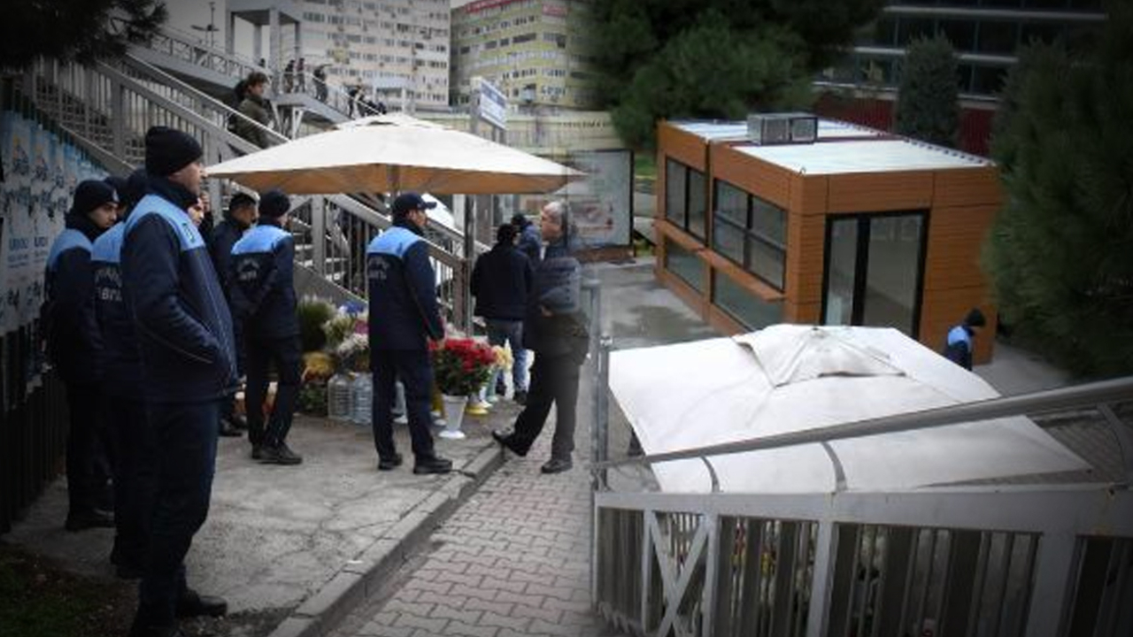 Merter'deki büfe İBB ile Güngören Belediyesi'ni karşı karşıya getirdi