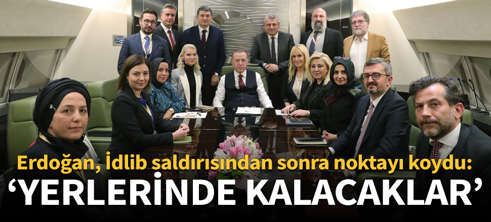 Cumhurbaşkanı Erdoğan'dan sert açıklama: Yerlerinde kalacaklar