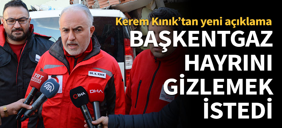 Kerem Kınık'tan yeni açıklama: Başkentgaz hayrını gizlemek istedi