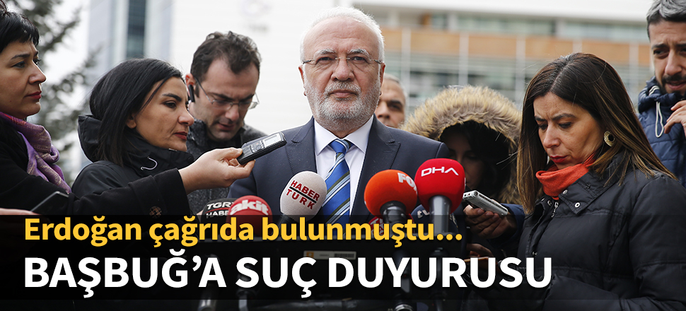 İlker Başbuğ'a suç duyurusu
