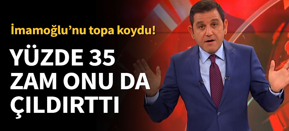 Portakal İmamoğlu'na zam eleştirisi
