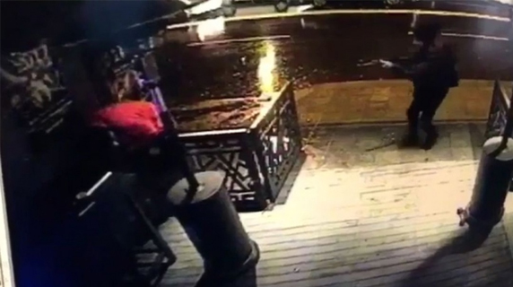 Son dakika: Reina saldırısının en net kaydı! Reina saldırısı görüntüleri