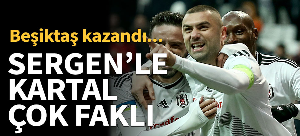 Sergen'le Kartal çok farklı: 3-0