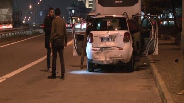 Kartal'da şüpheli otomobil alarmı
