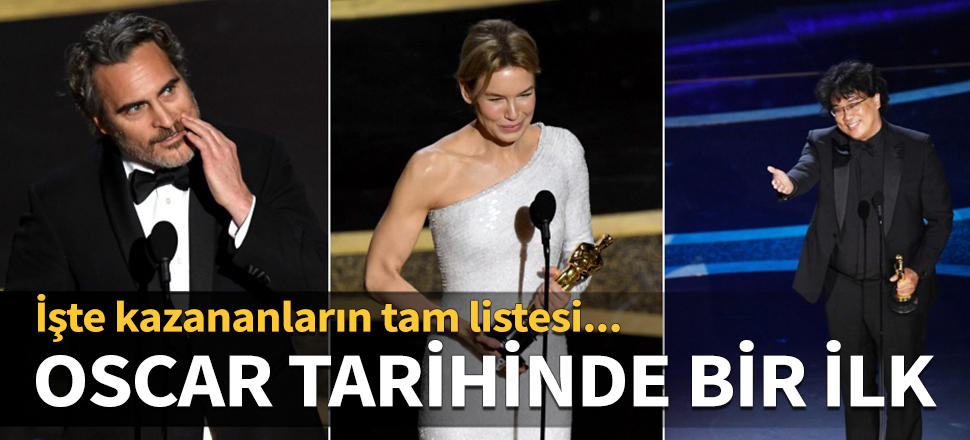 Oscar tarihinde bir ilk! İşte kazananlar...