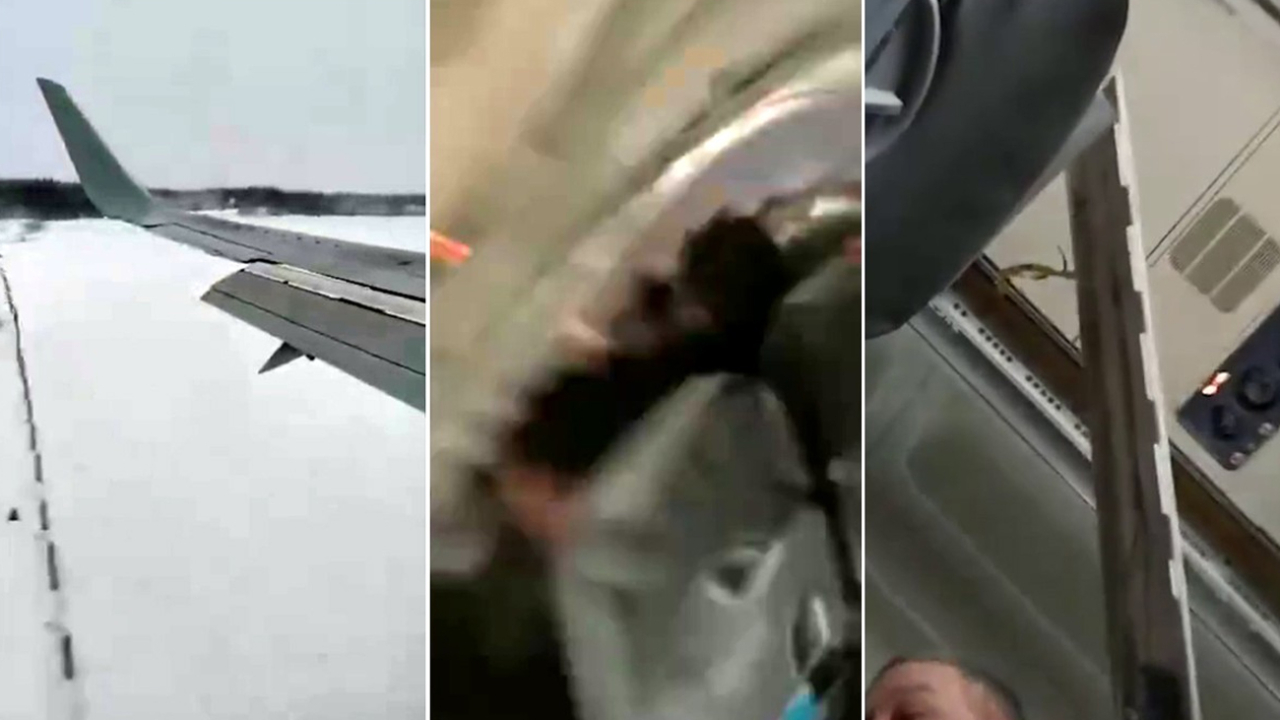 Son dakika... Uçakta büyük panik! Bir anda kontrolünü kaybetti