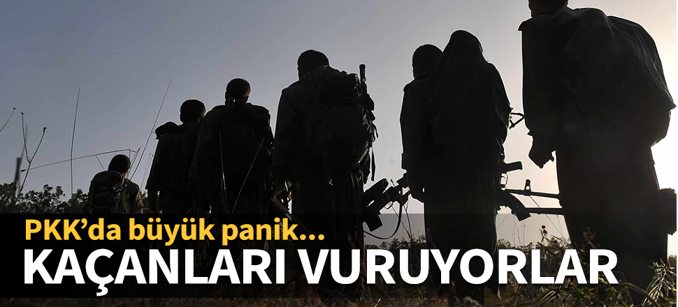 PKK'da büyük panik! Kaçanları vuruyorlar...