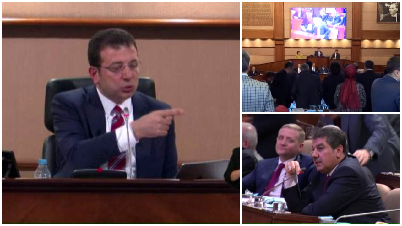 İBB meclisinde küfür! İmamoğlu özür diledi...