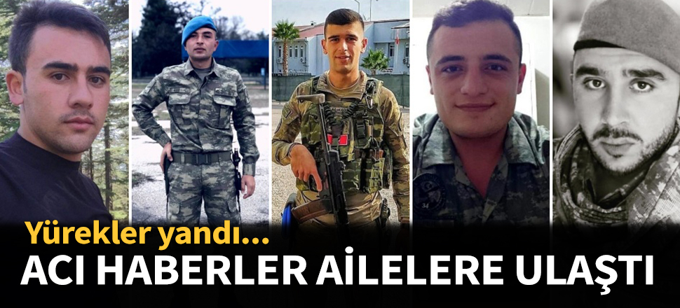 Yürekler yandı! Acı haberler ailelere ulaştı....