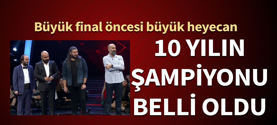 O Ses Türkiye'de 10 yılın şampiyonu belli oldu