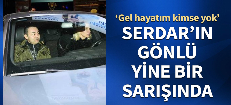 Serdar Ortaç'ın gönlü yine bir sarışında