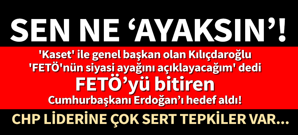 'FETÖ'nün siyasi ayağını açıklayacağım' dedi ama..
