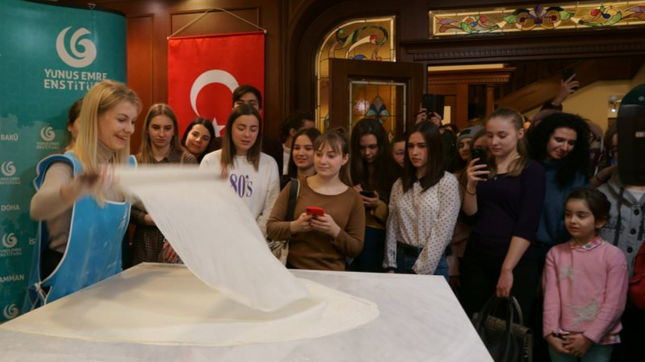 Antep baklavasına Ukrayna'da yoğun ilgi