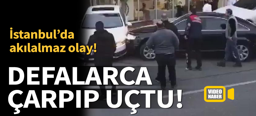 İstanbul'da park yeri tartışmasında korku dolu anlar!
