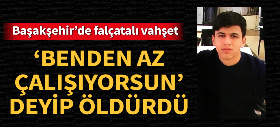 'Benden az çalışıyorsun' deyip iş arkadaşını öldürdü