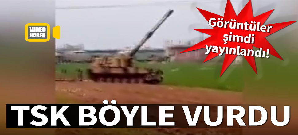 TSK’nın rejim hedeflerini vurduğu görüntüler yayınlandı