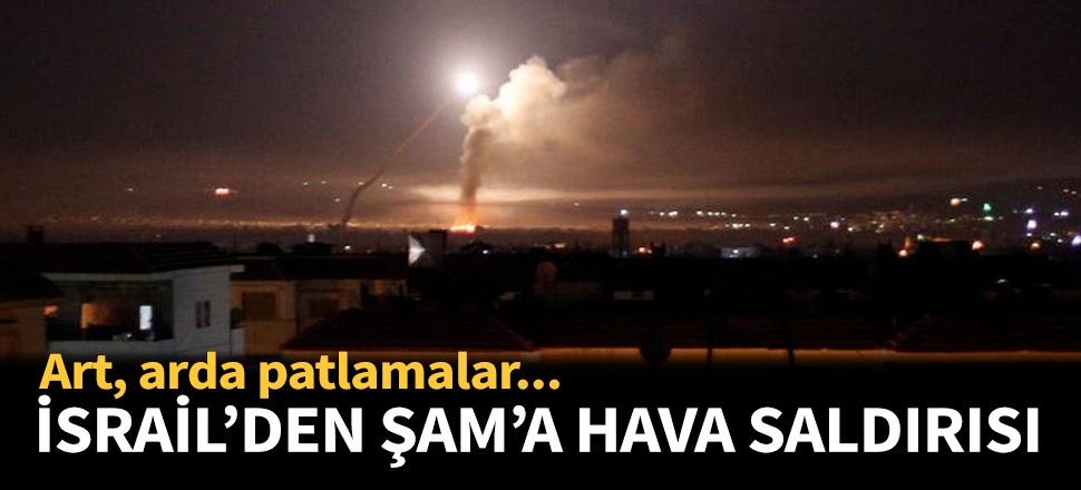 Şam'da art, arda büyük patlamalar...