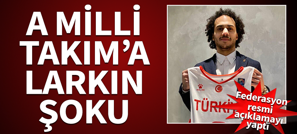 A Milli Takım'a Shane Larkin şoku!