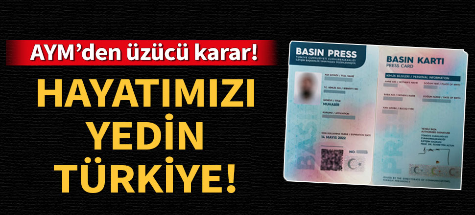 Anayasa Mahkemesinden gazetecilerle ilgili iki karar