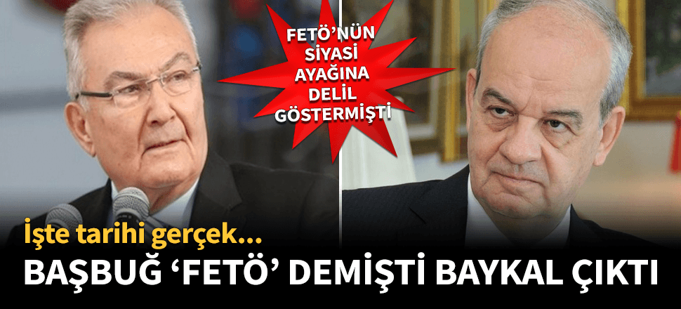 Başbuğ FETÖ demişti, Deniz Baykal çıktı!