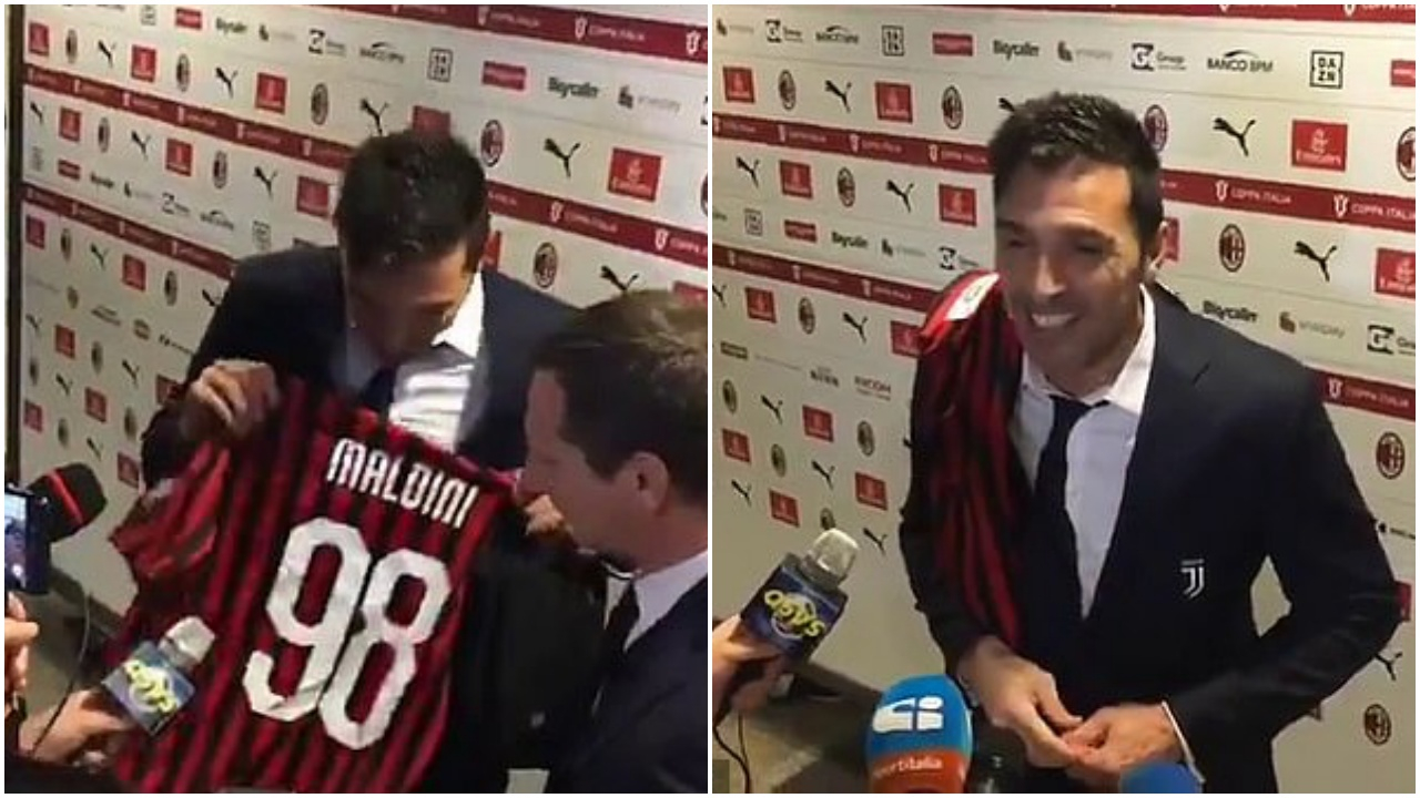 Buffon'dan gülümseten Maldini açıklaması