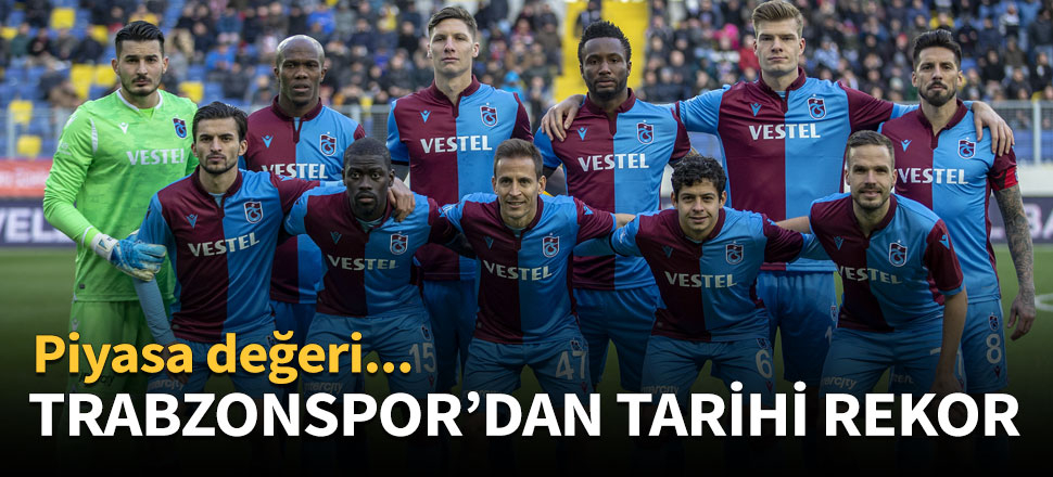 Trabzonspor'dan tarihi rekor!