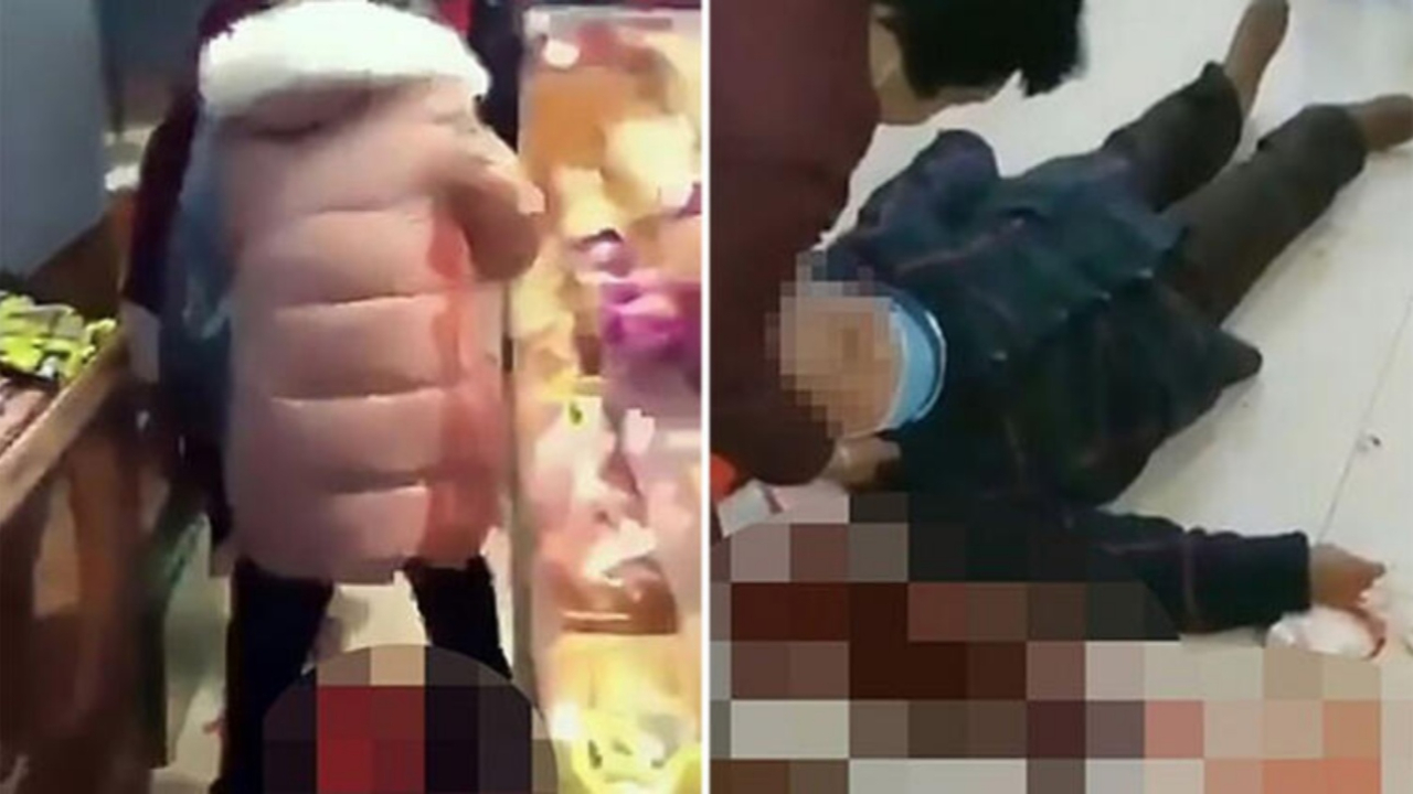 Korona insanları çıldırttı! Markette dehşet...