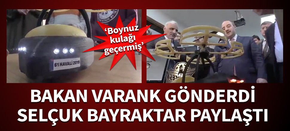 Bakan Varank gönderdi, Selçuk Bayraktar paylaştı: Boynuz kulağı geçermiş...