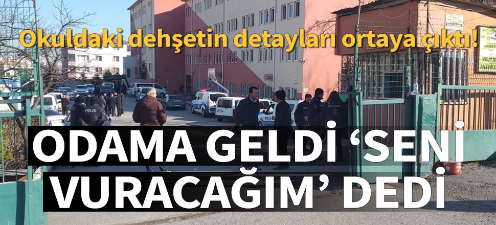 Ankara'da güvenlik görevlisi okul müdürünü yaralayıp intihar etti