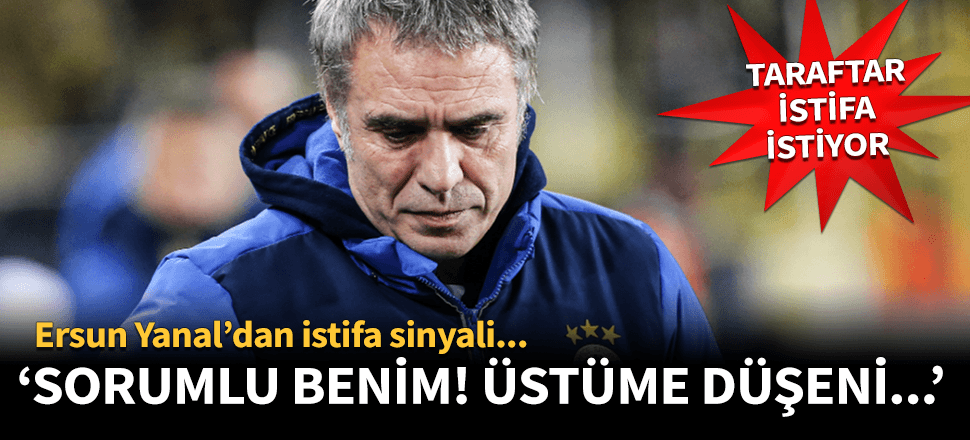Fenerbahçe'de istifa sesleri! Yanal sinyali verdi