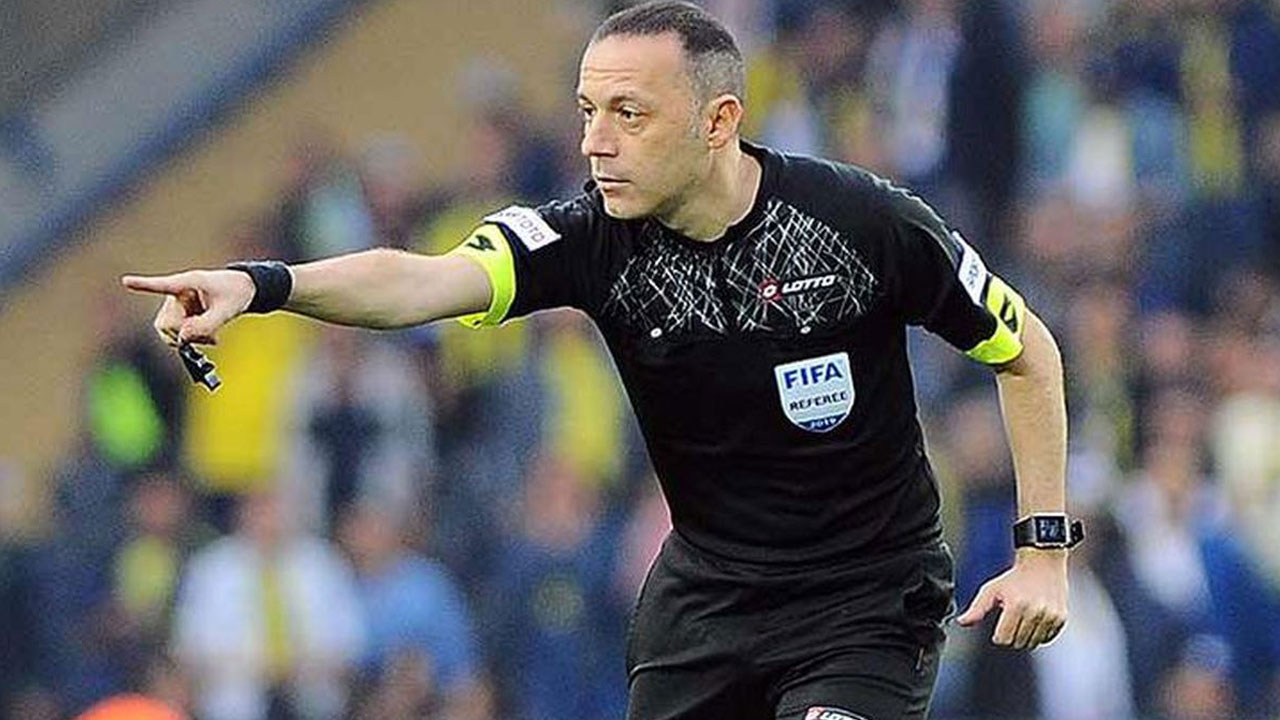 Cüneyt Çakır'a Şampiyonlar Ligi maçında görev
